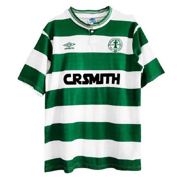 Tailandia Camiseta Celtic Primera Equipación Retro 1888 1988 Verde